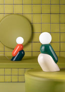 Lampe De Table Tata - Fox Orange/Green Oil