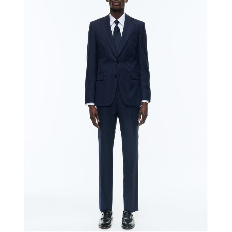 Costume 2 Pièces Rayures T/T Marine - Marine