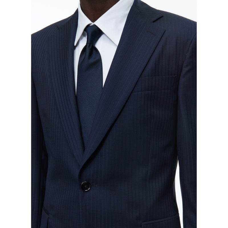 Costume 2 Pièces Rayures T/T Marine - Marine