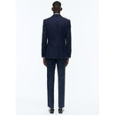 Traje 2 Piezas Rayas T/T Azul Marino - Azul Marino