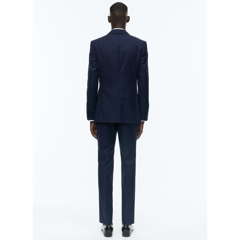 Traje 2 Piezas Rayas T/T Azul Marino - Azul Marino