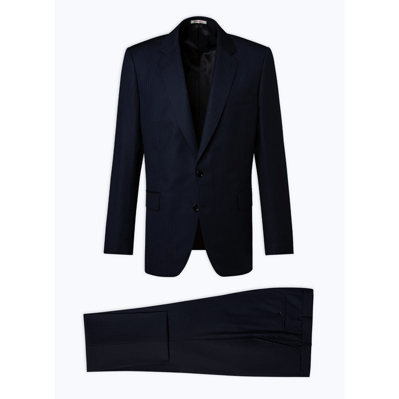 Costume 2 Pièces Rayures T/T Marine - Marine