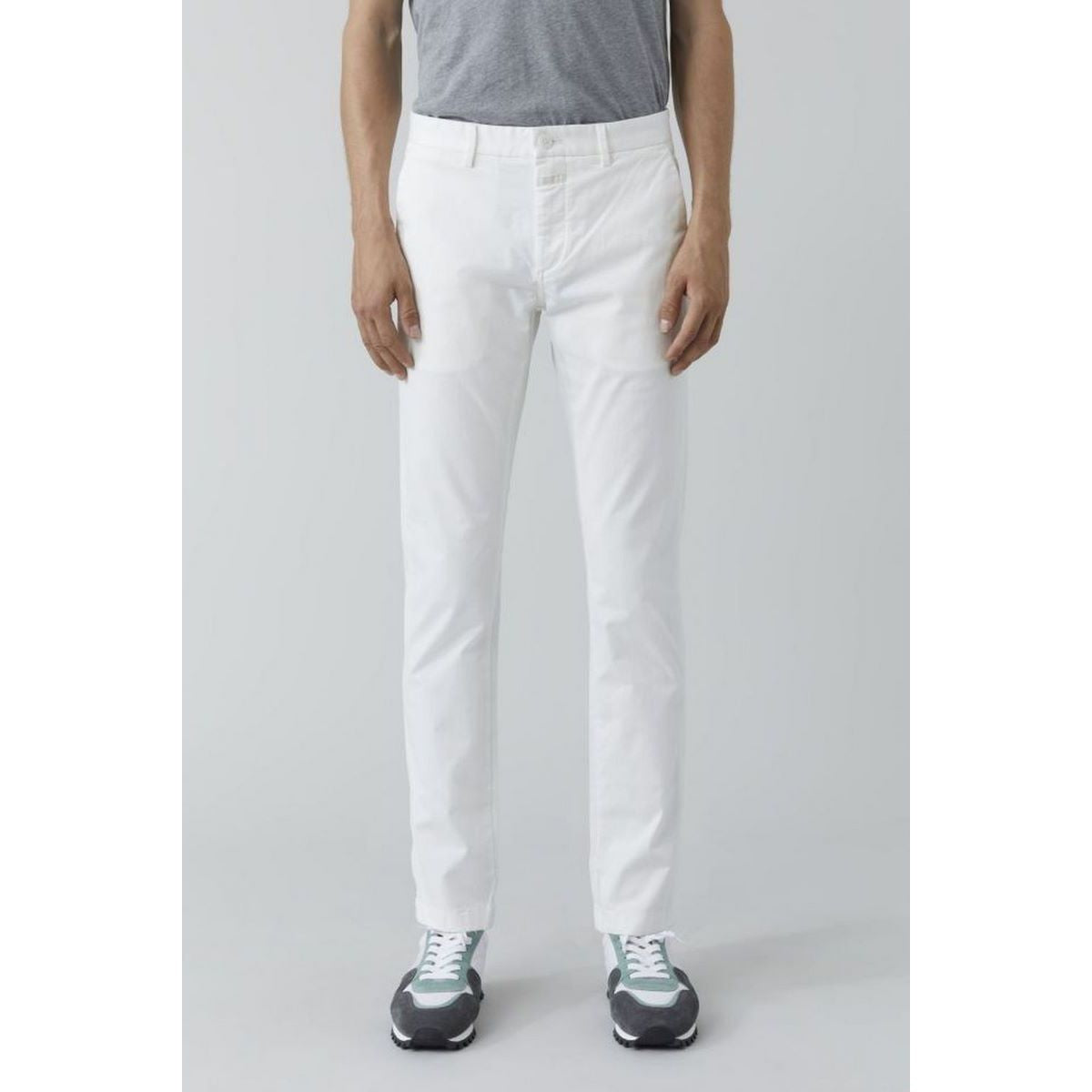 Pantalón Closed Clifton Skinny - Marfil - Hombre