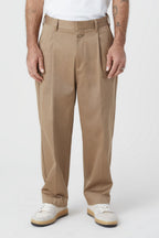 Blomberg Wide Trousers - Brown Sugar - Men