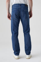 Oakland Straight Jeans - Mid Blue - Men