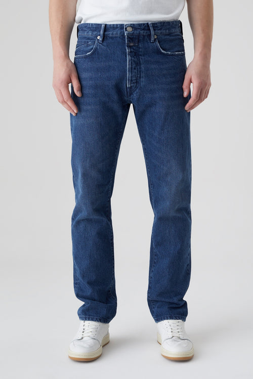 Jeans Oakland Straight - Mid Blue - Homme