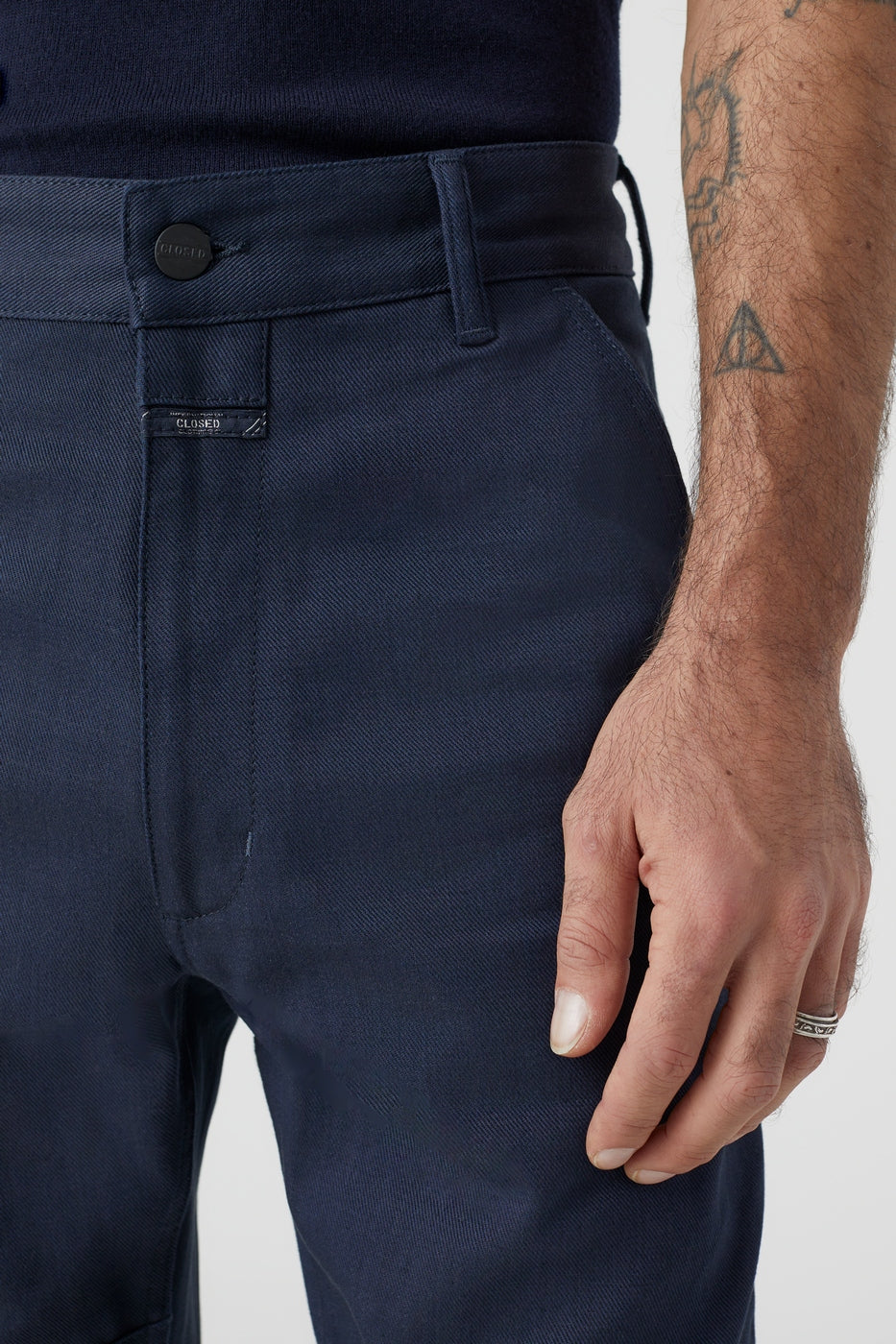 Workwear Jeans Pants - Dark Blue - Men