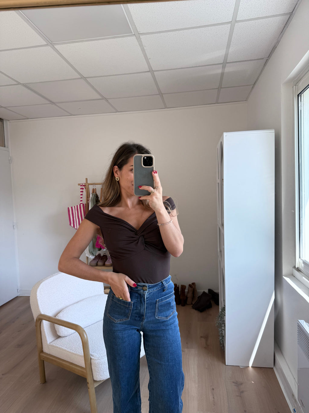 Top Carla Chocolat