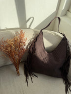 Large brown Julia handbag