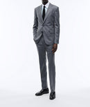 Fursac - 2 Piece Serge Unie Suit Grey - Quartz