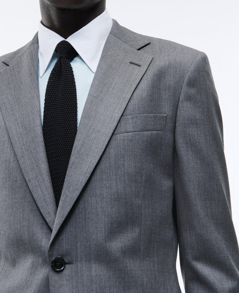 Fursac - 2 Piece Serge Unie Suit Grey - Quartz