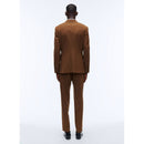 Fursac - 2-Piece Suit Toile Unie Caramel - Cognac