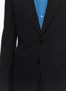 Fursac - Costume En Toile De Laine - Noir