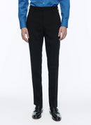 Fursac - Costume En Toile De Laine - Noir