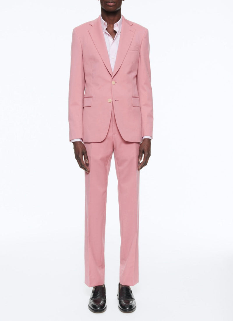 Fursac - 2-Piece Wool Serge Suit - Dusty Pink - Men