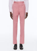 Fursac - Costume 2 Pièces En Serge De Laine - Vieux Rose - Homme