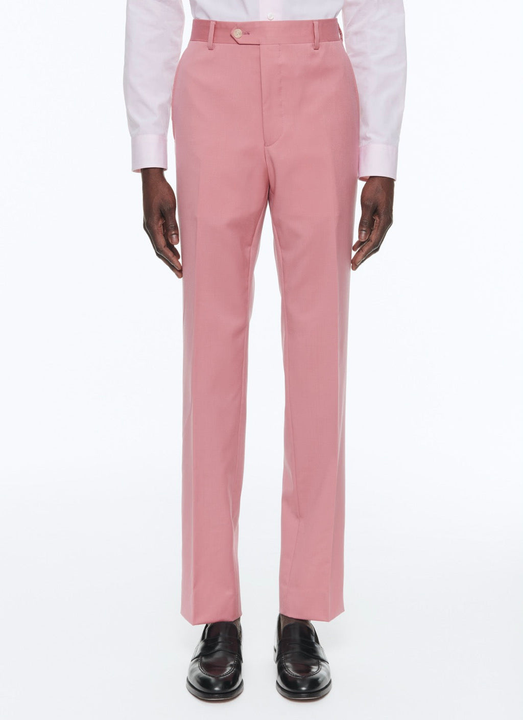 Fursac - Traje Serge de lana de 2 piezas - Rosa Viejo - Hombre