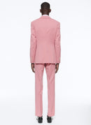 Fursac - Costume 2 Pièces En Serge De Laine - Vieux Rose - Homme