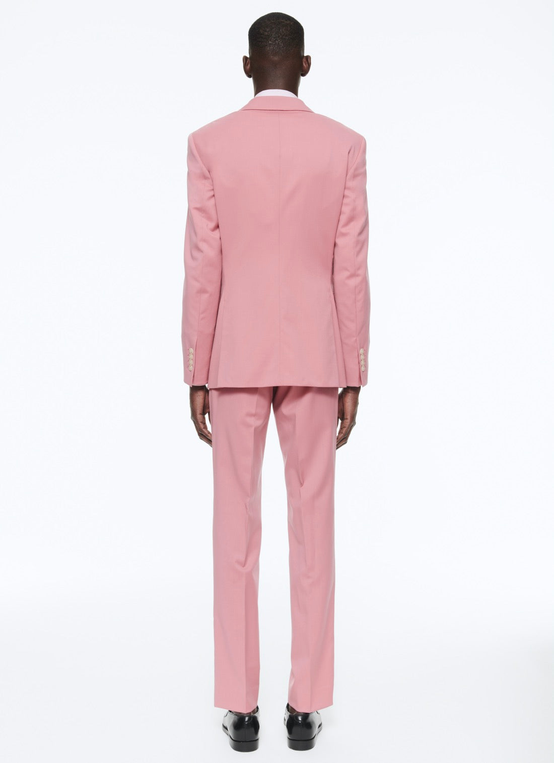 Fursac - Traje Serge de lana de 2 piezas - Rosa Viejo - Hombre