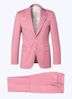 Fursac - Traje Serge de lana de 2 piezas - Rosa Viejo - Hombre