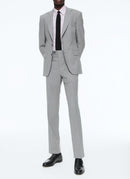Fursac - Costume 2 Pièces En Toile De Laine Fresco - Gris Moyen - Homme