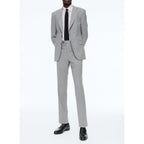 Fursac - 2-Piece Suit In Fresco Wool Canvas - Medium Grey - Men