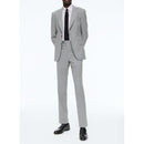 Traje de 2 piezas Fresco Wool Canvas - Gris medio - Hombre