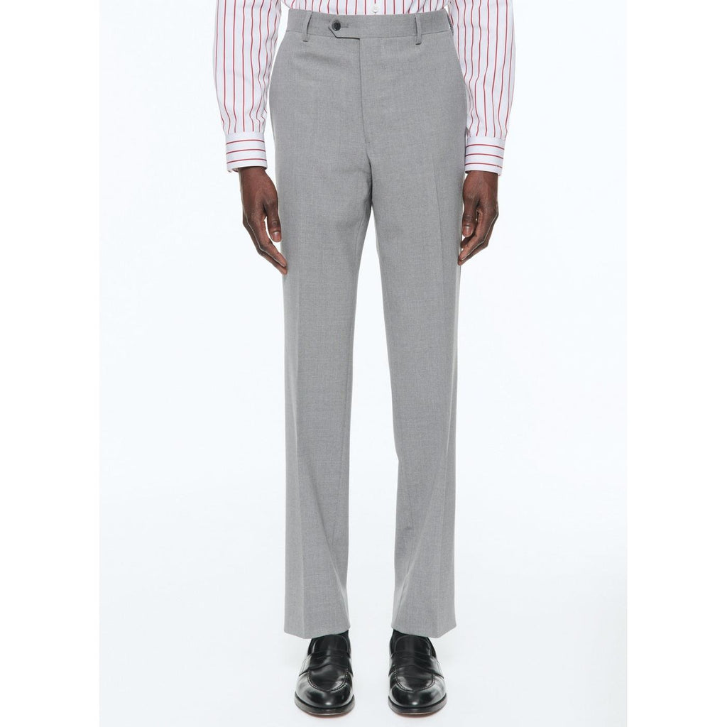 Fursac - 2-Piece Suit In Fresco Wool Canvas - Medium Grey - Men