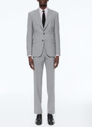 Fursac - Costume 2 Pièces En Toile De Laine Fresco - Gris Moyen - Homme