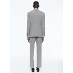 Fursac - 2-Piece Suit In Fresco Wool Canvas - Medium Grey - Men