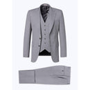 Traje de 2 piezas Fresco Wool Canvas - Gris medio - Hombre