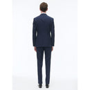Tailored Wool And Silk Suit - Blue