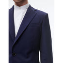 Tailored Wool And Mohair Suit - Blue