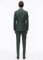 Fursac - Slim-Fit Suit In Solaro-Effect Wool - British Green
