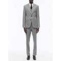 Fursac - Fitted 2-Piece Suit In Wool Flannel - Mid Grey