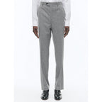 Fursac - Fitted 2-Piece Suit In Wool Flannel - Mid Grey