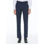 2-Piece Fitted Virgin Wool Suit - Petrol