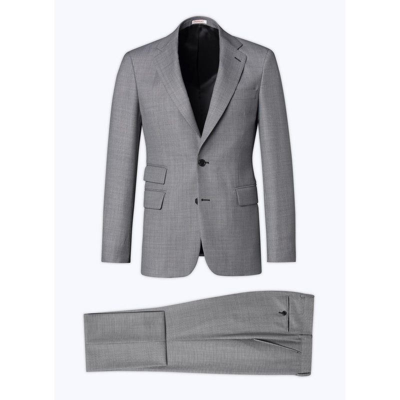 Costume 2 Pièces En Caviar De Laine - Cendre