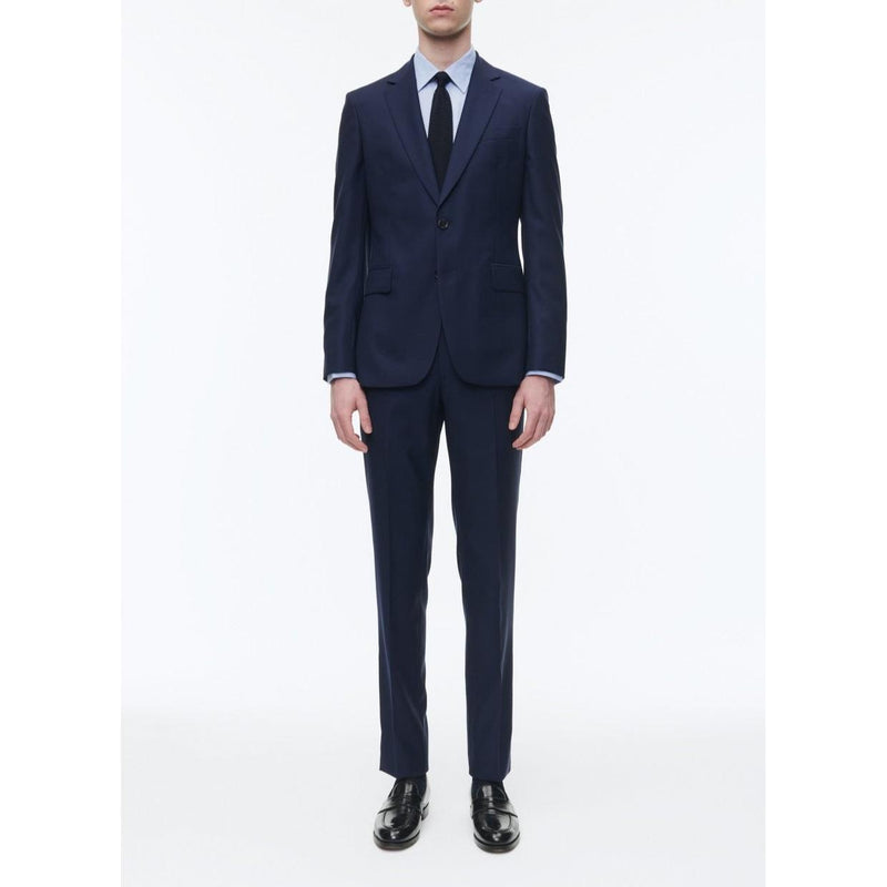 Fursac - Costume 2 Pièces En Serge De Laine - Marine