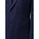 Traje Serge de lana de 2 piezas - Azul marino