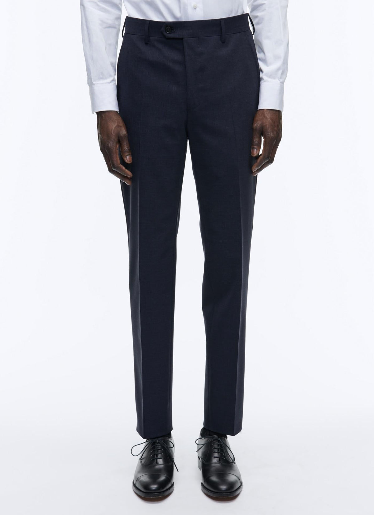 Fursac - 2-Piece Micro-Check Canvas Suit - Charcoal