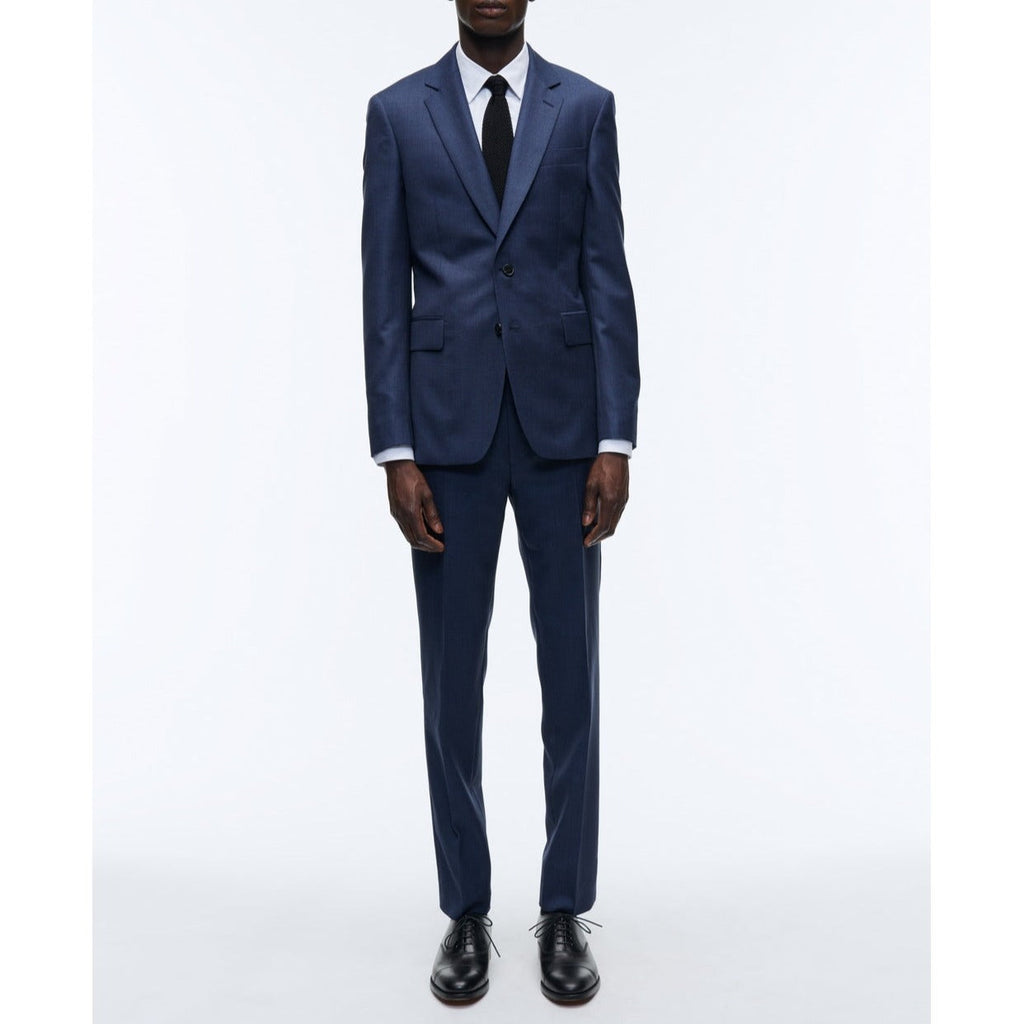 Fursac - Costume En Caviar De Laine Bleu - Bleu - Caviar