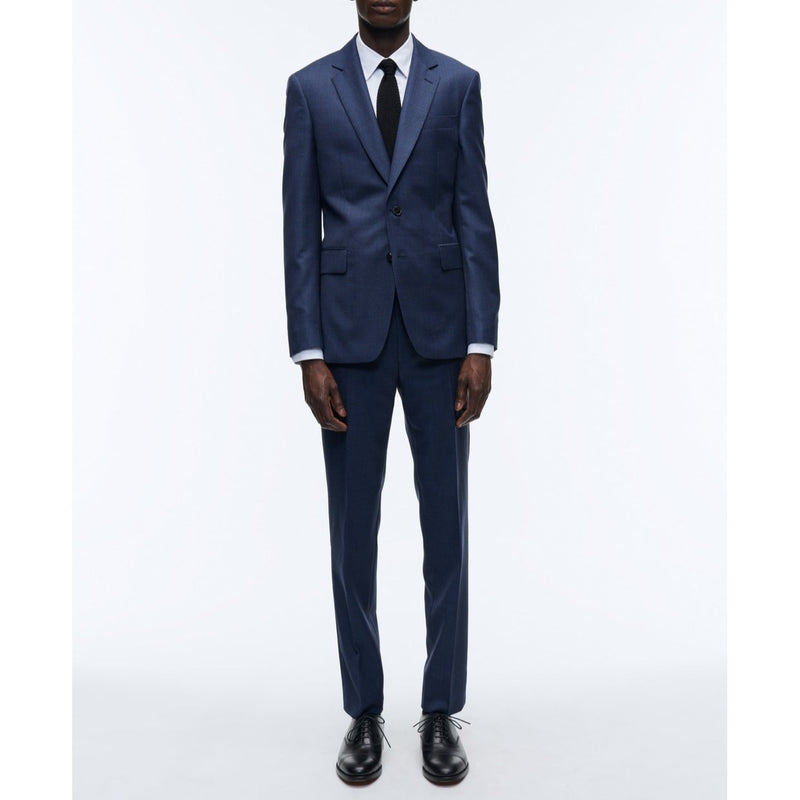 Fursac - Blue Wool Caviar Suit - Blue - Caviar