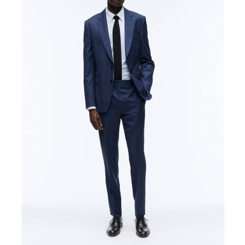 Fursac - Blue Wool Caviar Suit - Blue - Caviar