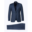 Fursac - Blue Wool Caviar Suit - Blue - Caviar