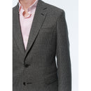 Fursac - Mottled Grey Wool Houndstooth Suit