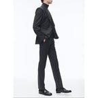 Fursac - Costume 2 Pièces En Toile De Laine Prince De Galles - Anthracite - Homme