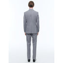 Costume 2 Pièces Toile Gris Moyen - Plume