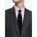 Costume 2 Pièces En Laine Fil-À-Fil - Gris Moyen