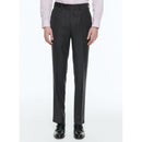 Costume 2 Pièces En Laine Fil-À-Fil - Gris Moyen